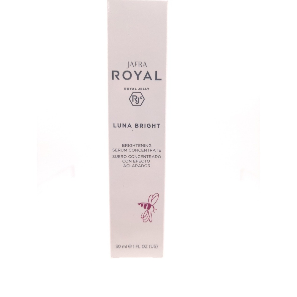 NIB Luna Bright Jafra Royal Brightening Serum Concentrate 1 FL OZ